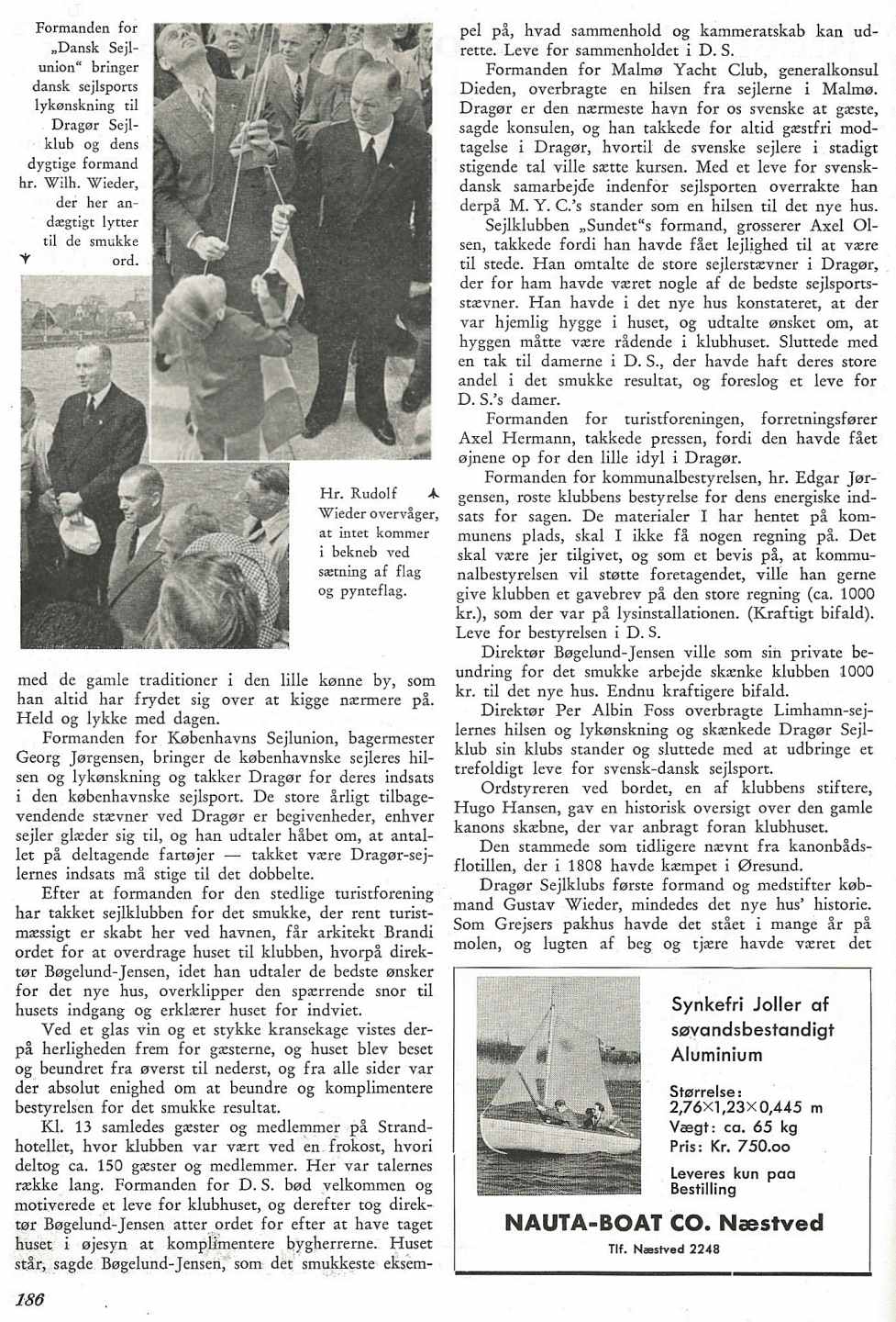 1950 Dragr Sejlklub